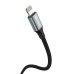 Swissten Textile II USB - Lightning кабель для передачи данных и зарядки 1.5m