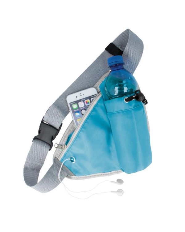 GreenGo Спортивная сумочка \ футляр для активного отдыха с кармашком \ вырезом для наушников