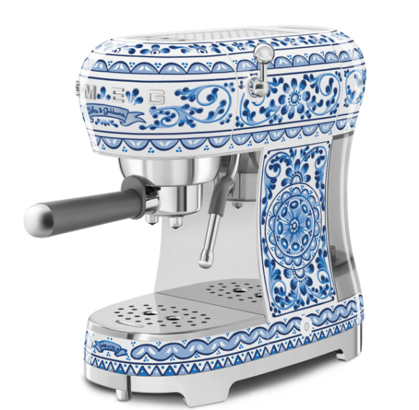 Smeg ECF02DGBEU Espresso Ручная кофемашина 1.1L 1350W