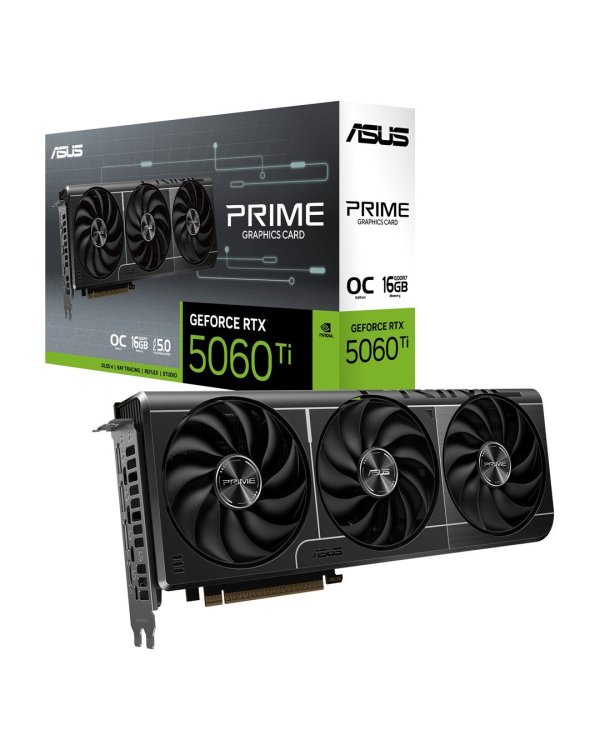 Asus Prime GeForce RTX5060Ti OC 16GB GDDR7 PCIe 5.0
