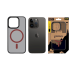 Дополнительное изображение книги «Tactical MagForce Hyperstealth 2.0 Защитный чехол для iPhone 14 Pro / чёрный/красный»