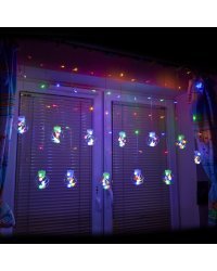 RoGer LED Светящиеся Занавески Шарики 3m / 108LED Разноцветный