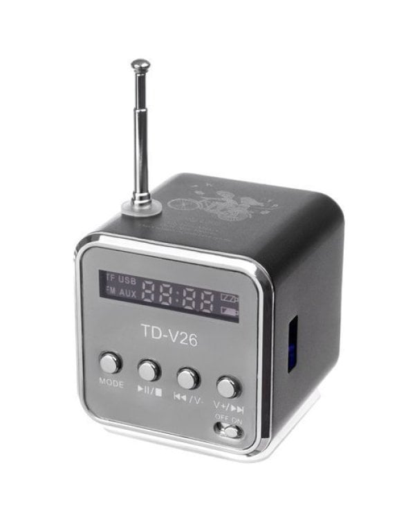 RoGer Bluetooth Wireless Speaker Беспроводная колонка с FM Radio / Handsfree / LED / AUX / USB / 3W