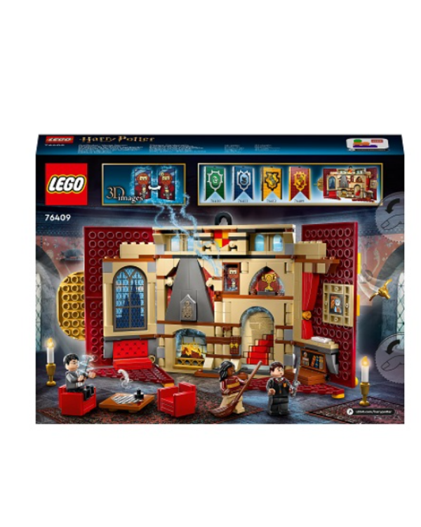 Дополнительное изображение книги «LEGO 76409 Harry Potter Gryffindor House Banner Конструктор»
