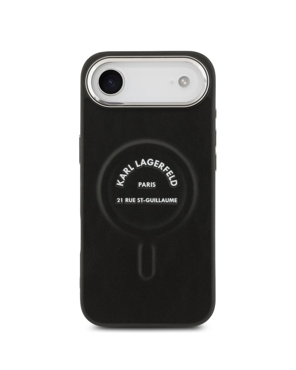 Karl Lagerfeld PU RSG Logo MagSafe Case Защитный чехол для iPhone Air / чёрный