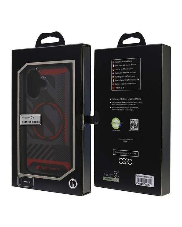 Audi IML Sport MagSafe Защитный Чехол для Apple iPhone 16