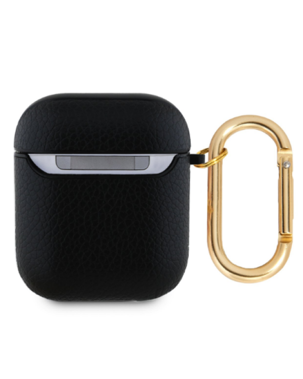 Guess PU Grained Classic Logo Case Чехол для наушников Apple AirPods 1/2