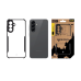 Tactical Quantum Stealth Cover Защитный чехол для Samsung Galaxy A56 5G / прозрачный/чёрный