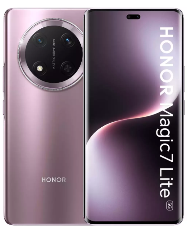 Honor Magic7 Lite 5G Cмартфон 8GB / 512GB Titanium Purple