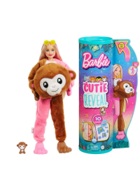 Barbie Cutie Reveal Jungle Series Monkey Кукла