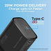 Promate PowerPort-20PD Premium Зарядное устройство Type-C PD 20W