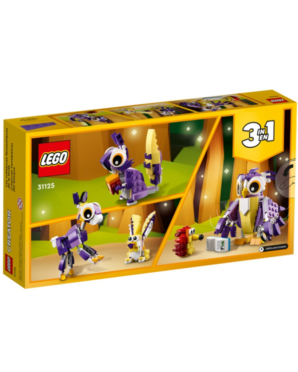 LEGO 31125 Fantasy Forest Creatures Конструктор