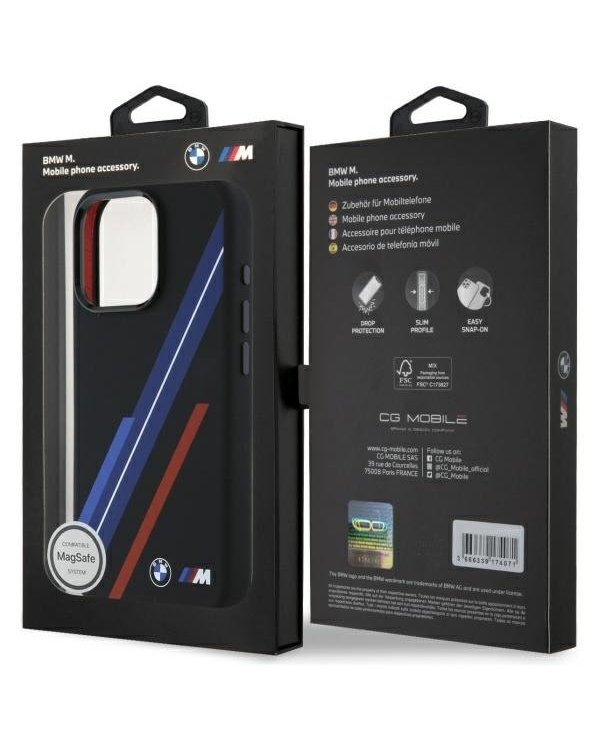 BMW BMHMP16X23SSPK Силиконовый Чехол для Apple iPhone 16 Pro Max