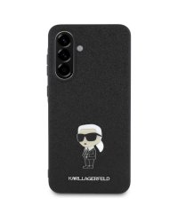 Karl Lagerfeld Fixed Glitter Ikonik Logo Metal Pin Case Чехол для Samsung Galaxy A56 5G