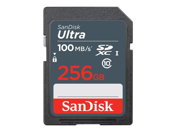 Обложка книги «SanDisk Ultra SDXC UHS-I Kарта памяти 256GB»