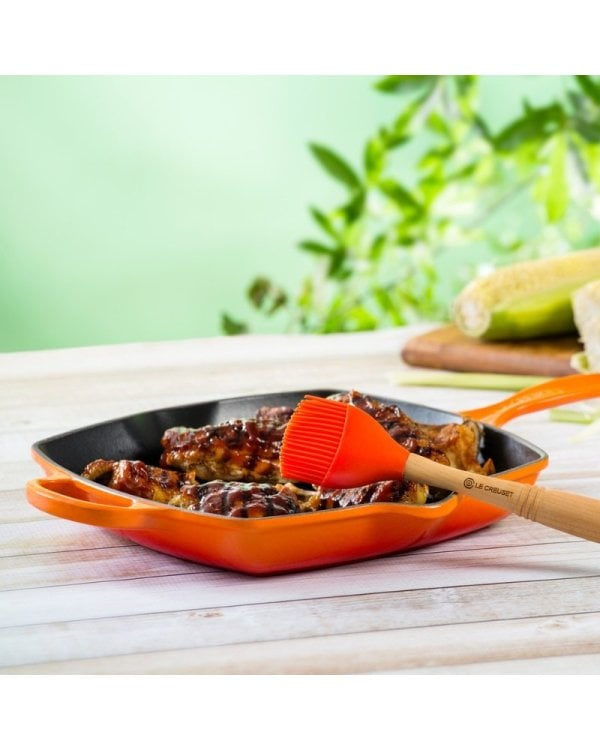 Le Creuset Чугунная сковорода-гриль квадратная 26x26 см