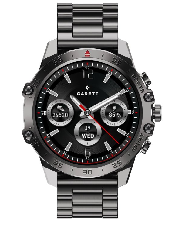 Garett V14 Black steel Смарт-часы