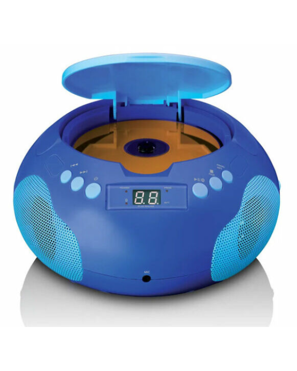 Lenco SCD-625bu CD Bluetooth Mагнитола с микрофоном Синяя
