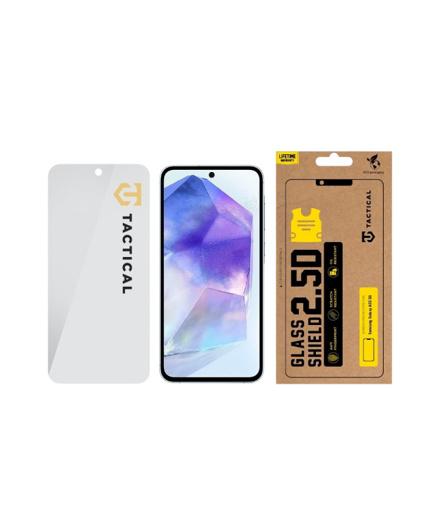 Tactical Glass Shield 2.5D Защитное стекло для Samsung Galaxy A55 5G / прозрачный