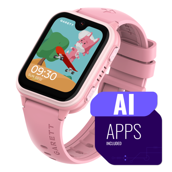 Garett Kids Vibe AI 4G Умные часы Розовый