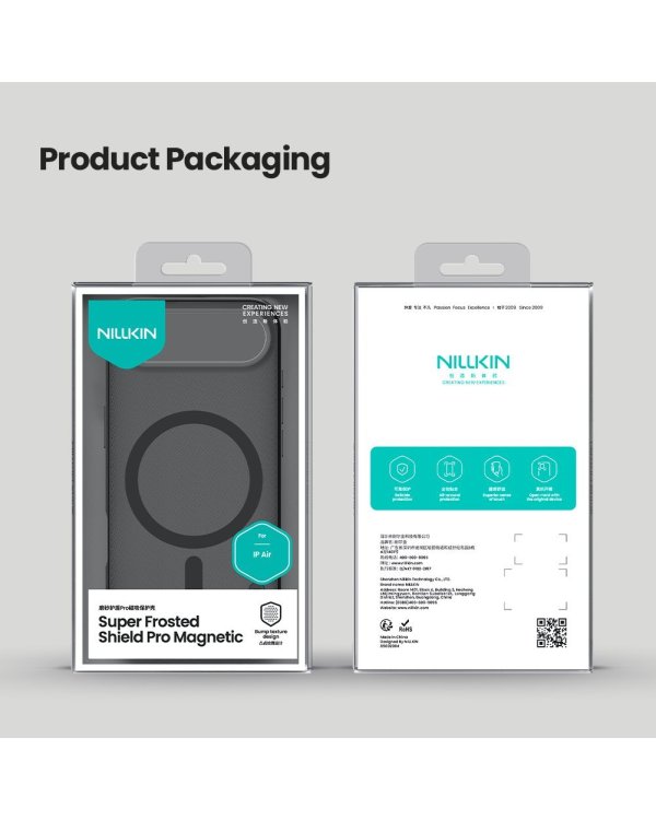 Nillkin Super Frosted PRO Magnetic Back Cover Чехол для Apple iPhone 17 Air