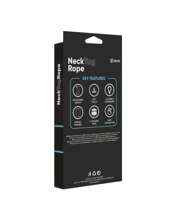 OBAL:ME NeckTag Allure Rope Ремешок на шею для телефонов / травяно-зелёный