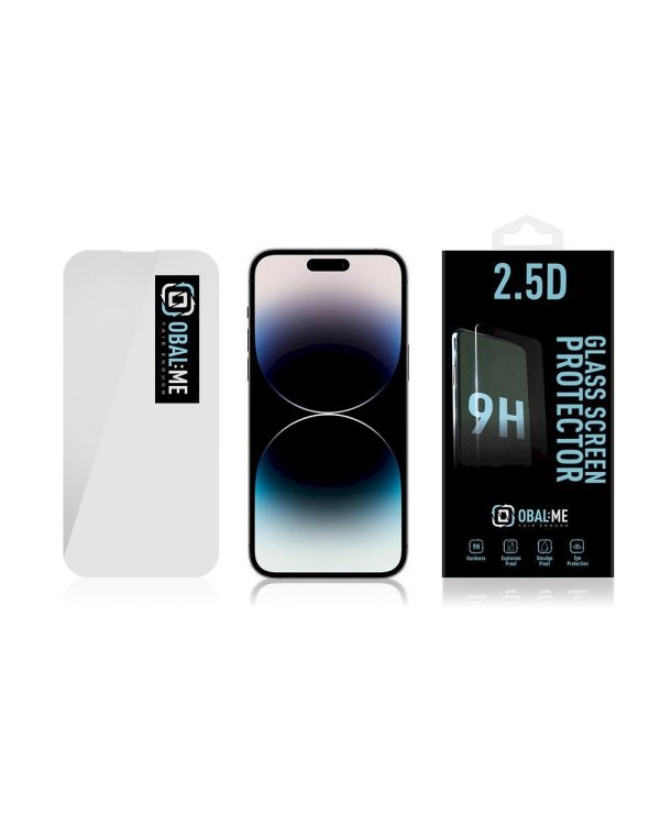 OBAL:ME 2.5D Glass Screen Protector Защитное стекло для Apple iPhone 14 Pro Max / прозрачный