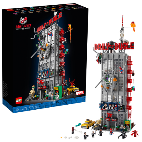 Обложка книги «LEGO 76178 Marvel Daily Bugle Конструкторы»