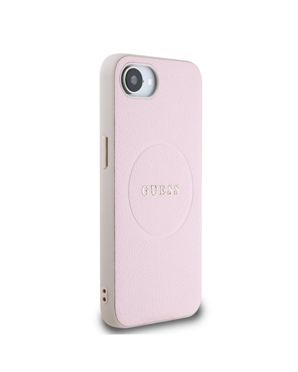 Guess PU Grained Classic Logo MagSafe Case Чехол для Apple iPhone 16e