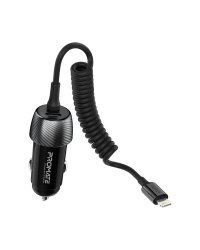 Promate PowerDrive-33PDI Автомобильное зарядное устройство 33W / Lightning + USB-C