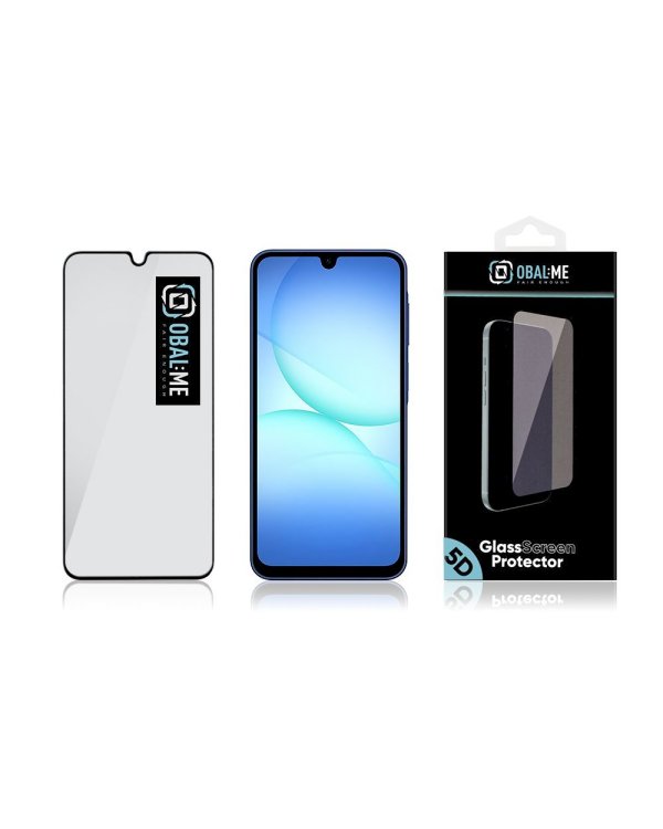 Дополнительное изображение книги «OBAL:ME 5D Glass Screen Protector Защитное стекло для Samsung Galaxy A17 4G/5G / чёрный»