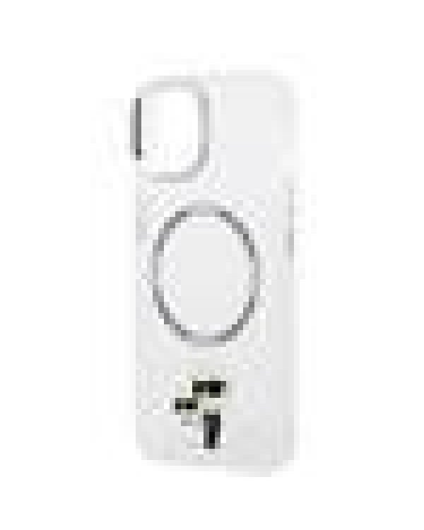 Karl Lagerfeld IML Karl and Choupette MagSafe Case Защитный чехол для iPhone 15 / прозрачный