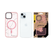 Tactical MagForce Hyperstealth Sika Cover Защитный чехол для iPhone 15 / розовая пантера
