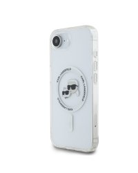 Karl Lagerfeld IML K&CH Heads Metal Frame MagSafe Case Чехол для Apple iPhone 16e