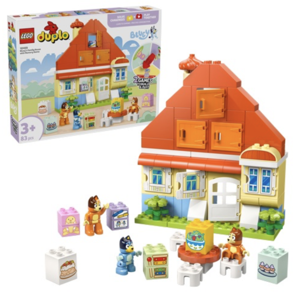 LEGO 10459 Bluey's Family House with Memory Game Конструкторы LEGO 10459 Bluey's Family House with Memory Game Конструкторы