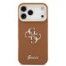 Guess PU Grained 4G Logo Stand Camera Frame Case Чехол для Apple iPhone 17 Pro Max