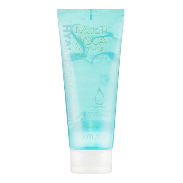 FarmStay Hyaluronic Acid Multi Aqua Soothing Gel 200ml Гель для лица