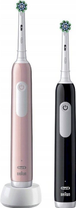 Обложка книги «Oral-B Pro 1 Duo pack Электрическая зубная щётка black/pink»