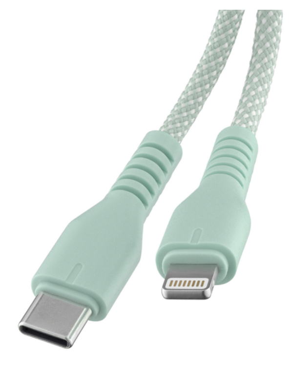 Qualo QKN-CL-21 Kабель USB-C - Lightning 12W / 1.5m / ментол