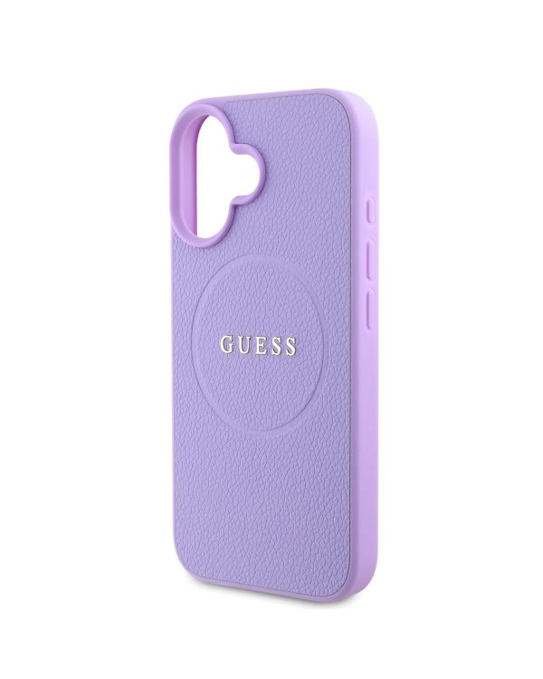 Guess PU Grained Classic Logo MagSafe Case Чехол для Apple iPhone 16