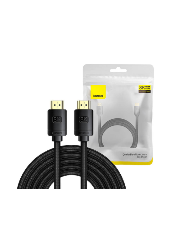 Дополнительное изображение книги «Baseus High Definition Провод HDMI / HDMI / 5m / 8K»