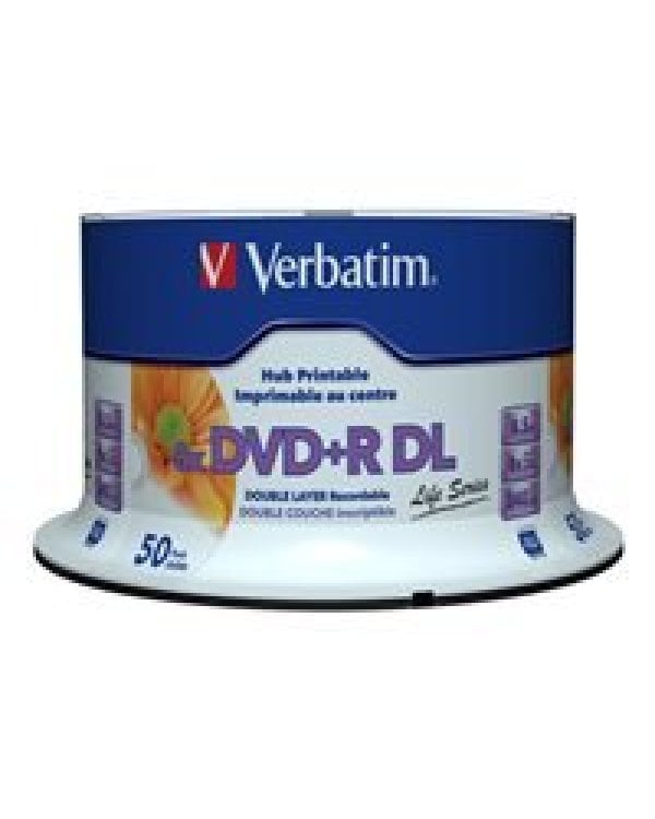 Verbatim 97693 Матрицы DVD+R / DL / 8.5 GB / 50шт