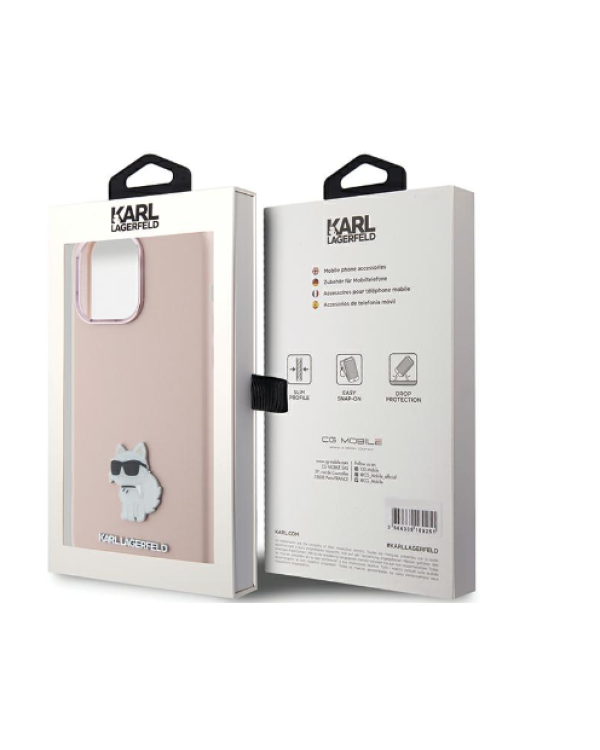 Karl Lagerfeld KLHCP15LSMHCNPP Чехол для Apple iPhone 15 Pro