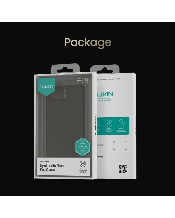 Nillkin Synthetic Fiber PRO Magnetic Hard Case Чехол для Apple iPhone 16e