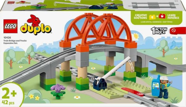 LEGO 10426 Duplo Town Удлинитель Моста и Железной Дороги Конструктор 2+