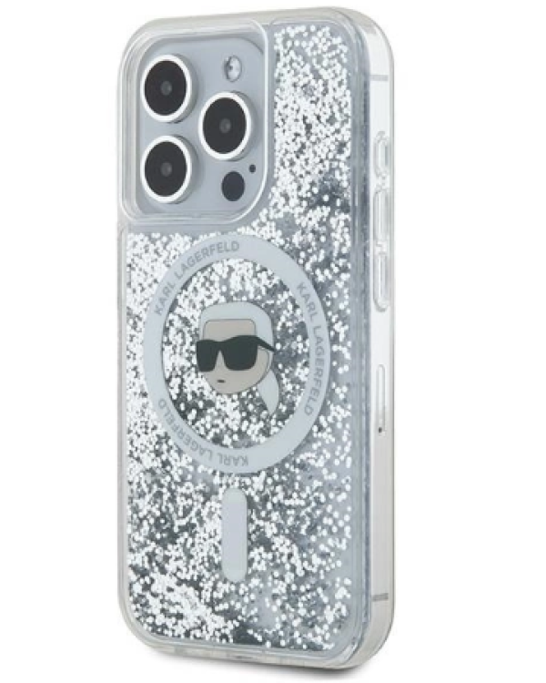 Karl Lagerfeld KLHMP15LLGKISGH Чехол для Apple iPhone 15 Pro