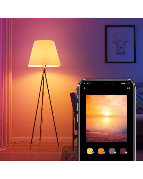 Govee H6003 RGBWW Smart Light Bulb / Wi-Fi / E26 / 9W
