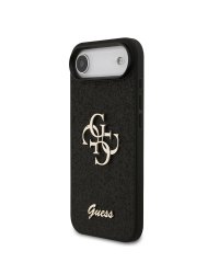 Guess PU Fixed Glitter 4G Metal Logo Case Чехол для Apple iPhone 17 Air
