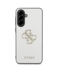 Guess Grained Big 4G Logo Small Classic Logo Case Чехол для Samsung Galaxy A56 5G