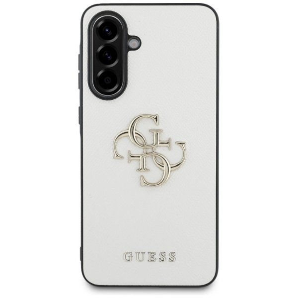 Guess Grained Big 4G Logo Small Classic Logo Case Чехол для Samsung Galaxy A56 5G